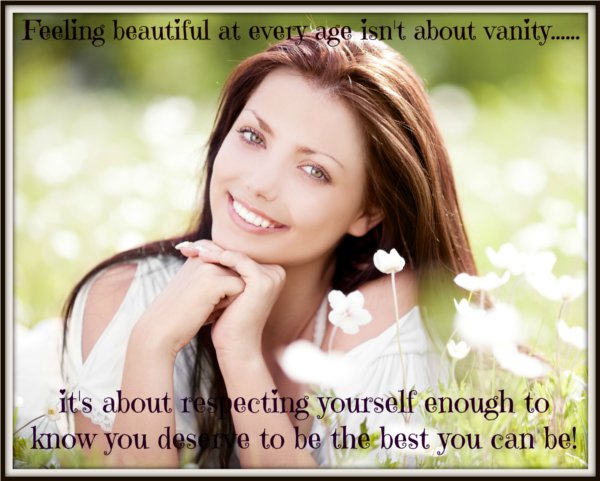 You deserve to feel beautiful